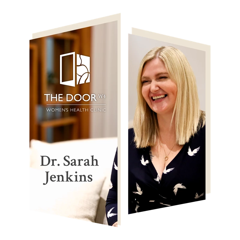 Dr Sarah Jenkins at The Door W4