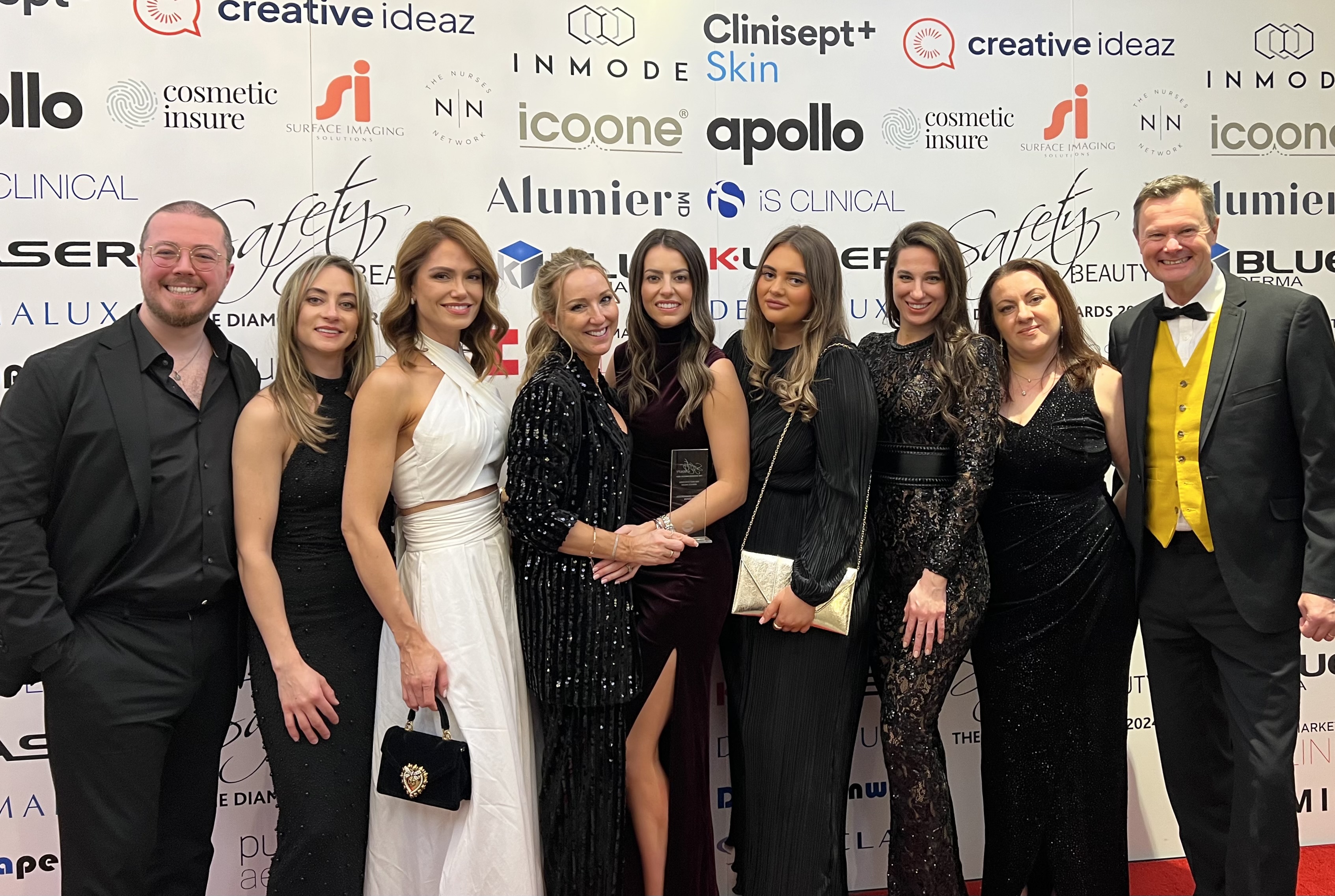 Celebrating Success: The Door W4 Team Shines at the Safety in Beauty Diamond Awards 2024