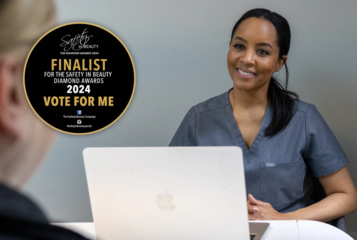 Dr Natasha Berridge has been shortlisted as a finalist for Best Surgical Transformation award for Safety in Beauty Awards 2024