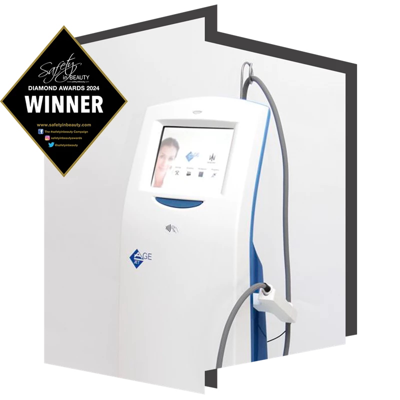AgeJet wins best aesthetic technology at the safety in beauty awards 2024 and is available at The Door W4 clinic